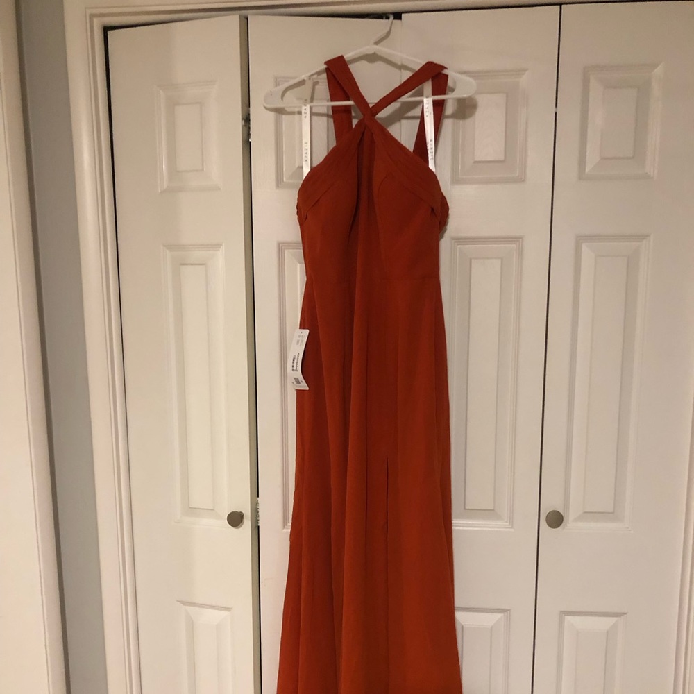 un-worn Azazie dress. Bride changed wedding colors, so I never wore this one